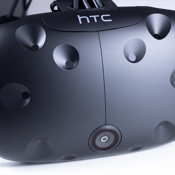 Front of the HTC Vive VR Headset.