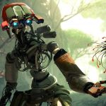 Stormland key art for new VR game release.